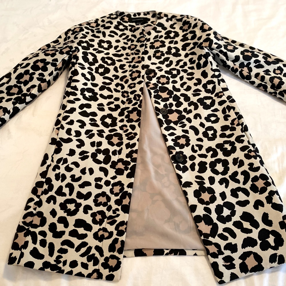 Ann Taylor Cheetah Print Coat